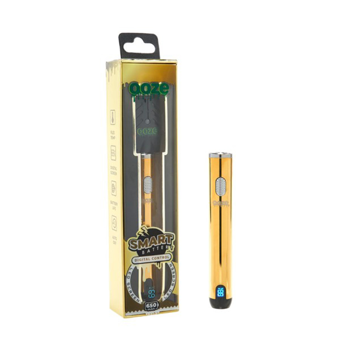 Picture of Ooze Smart Vape Pen 650mAh Battery - GOLD
