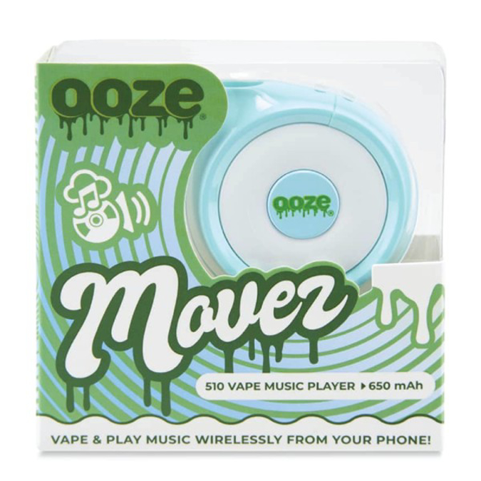 Picture of Ooze Movez 650mAh Wireless Speaker Vape Battery-Aqua TeaL