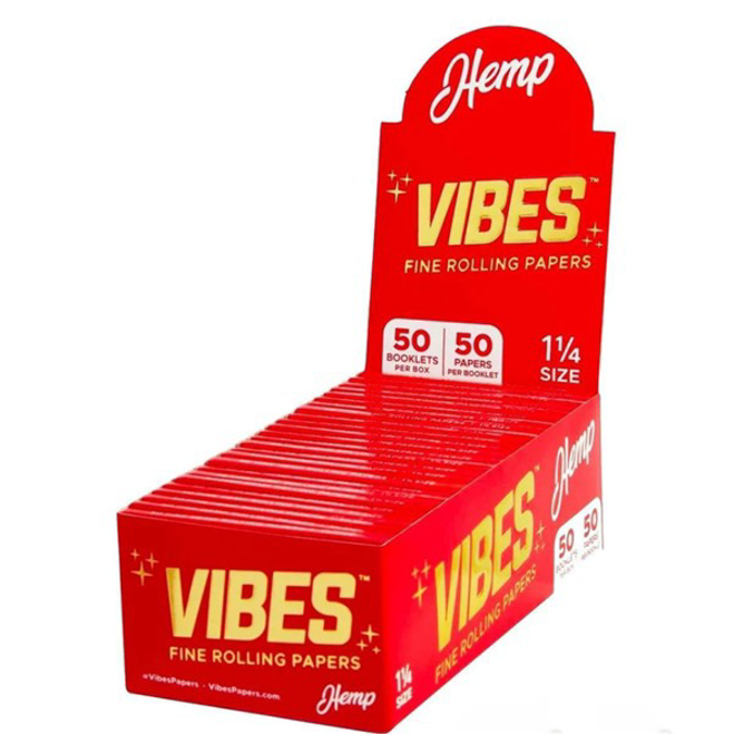Picture of VIBES PAPER 1 14 50PK 50CT - HEMP