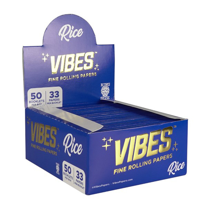 Picture of VIBES PAPER KING SIZE 33PK 50CT - RICE