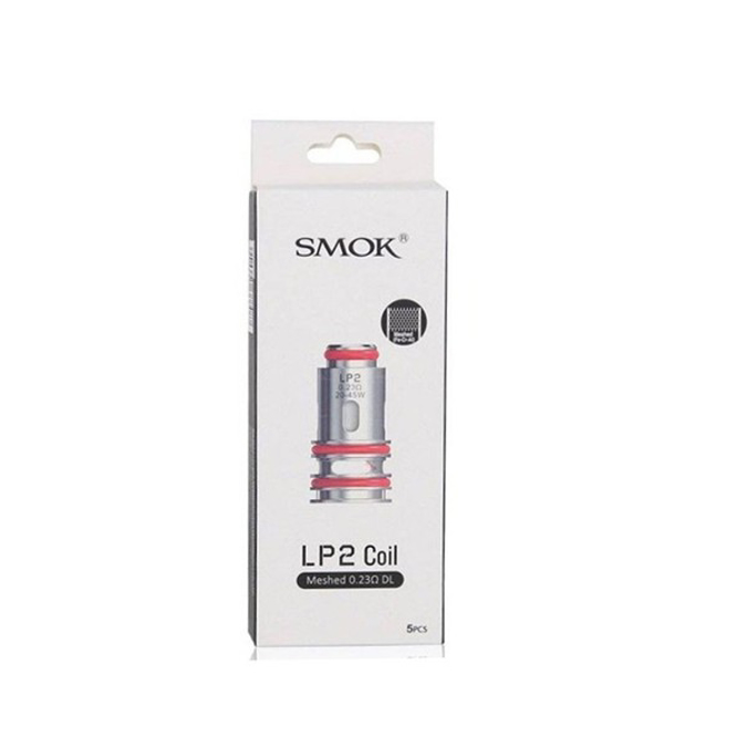 Picture of Smoke lp2 meshed 0.23ohm dl Replacement Coils  5pk 10ct/bx