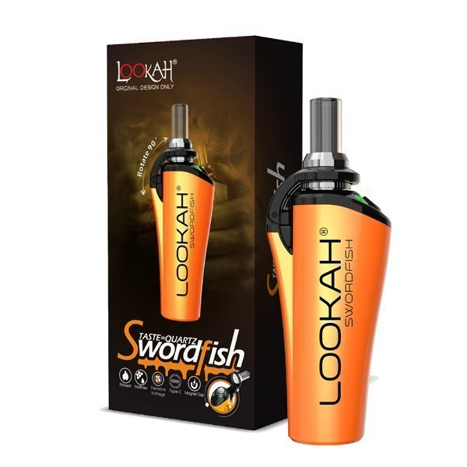 Picture of LOOKAH SWORDFISH 950MAH WAX PEN - ORANGE