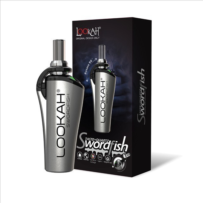 Picture of LOOKAH SWORDFISH 950MAH WAX PEN -  GRAY