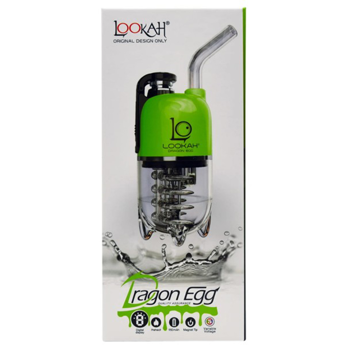 Picture of Lookah Dragon Egg Spatter 950mAh Kit - GREEN