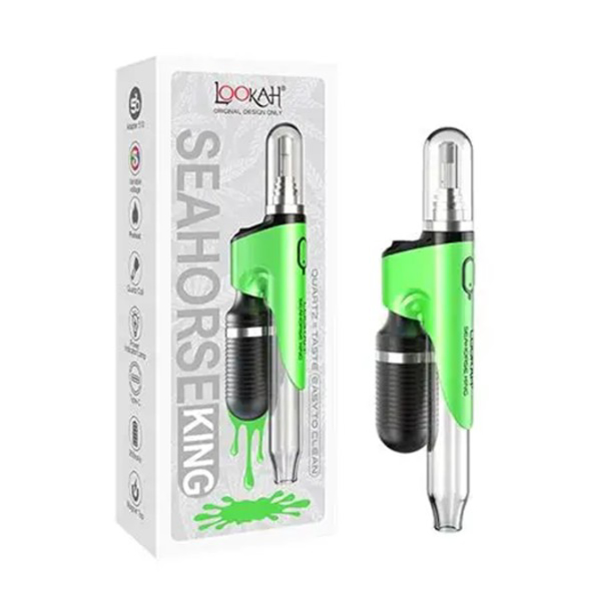 Picture of Lookah Seahorse King Nectar Collector Da pen Vaporizer-Green 