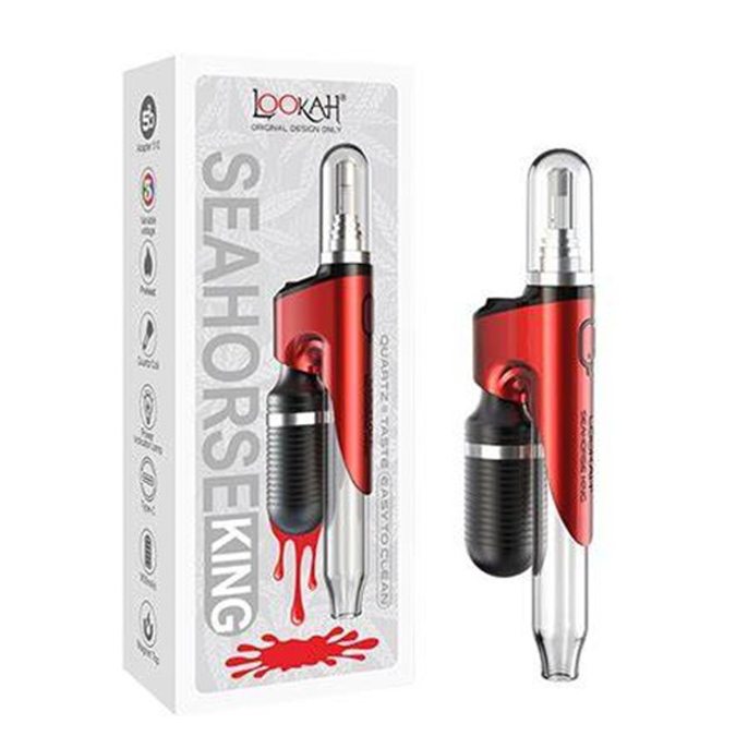 Picture of Lookah Seahorse King Nectar Collector Da pen Vaporizer - RED