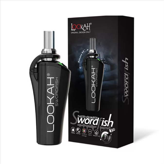 Picture of LOOKAH SWORDFISH WAX PEN PORTABLE VAPORIZER BLACK