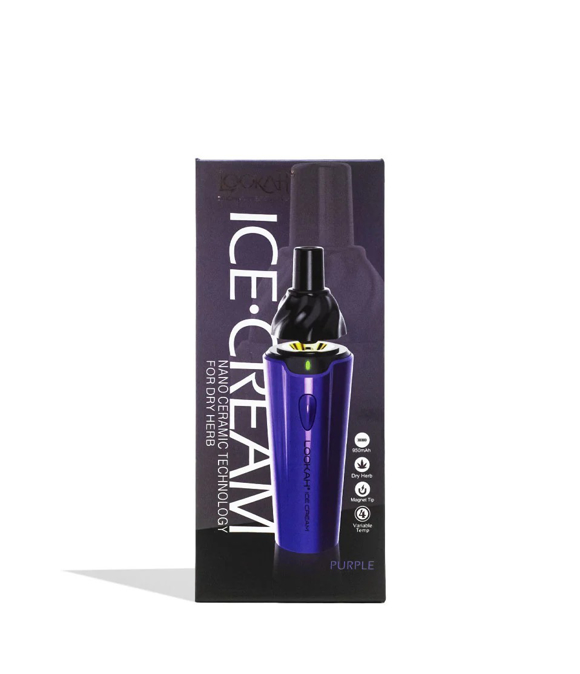 Picture of Lookah Ice Cream 950mAh Dry Herb Vaporizer-Purple
