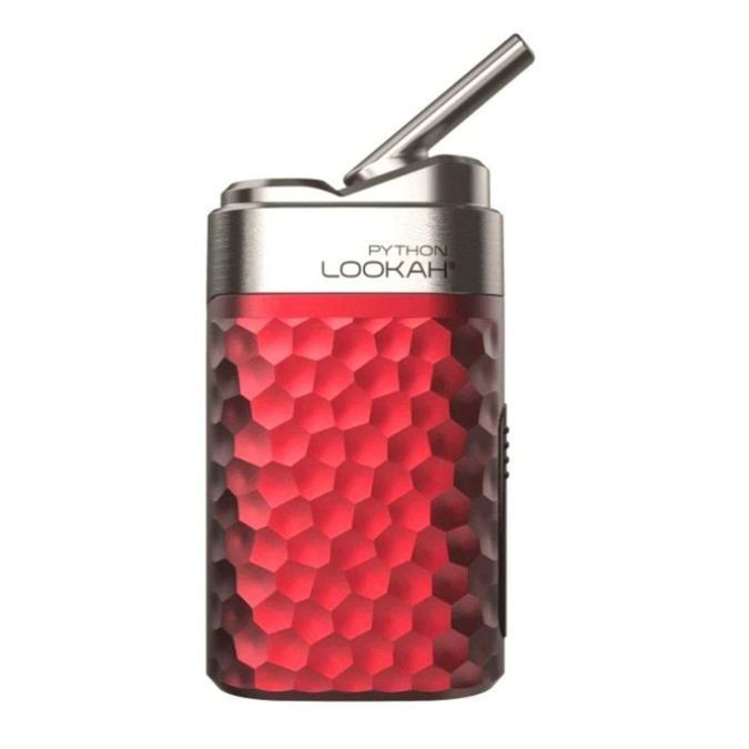 Picture of Lookah Python 650mAh Variable Vaporizer Kit  With 710 Quartz-Red