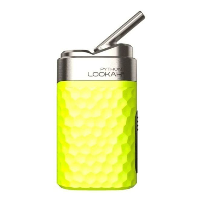 Picture of Lookah Python 650mAh Variable Vaporizer Kit  With 710 Quartz-Neon Green 
