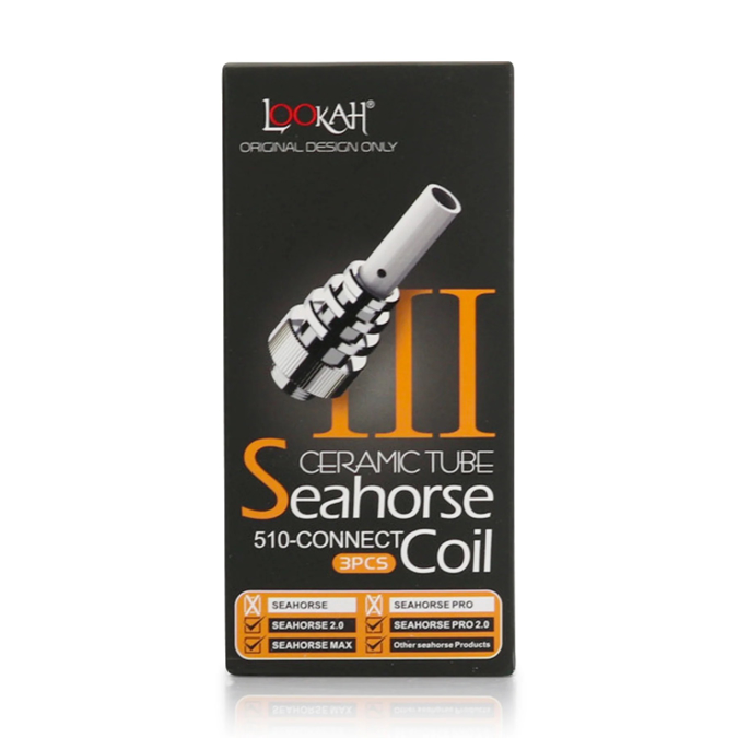 Picture of LOOKAH CERAMIC TUBE SEAHORSE COIL 510 CONNECT 3PC