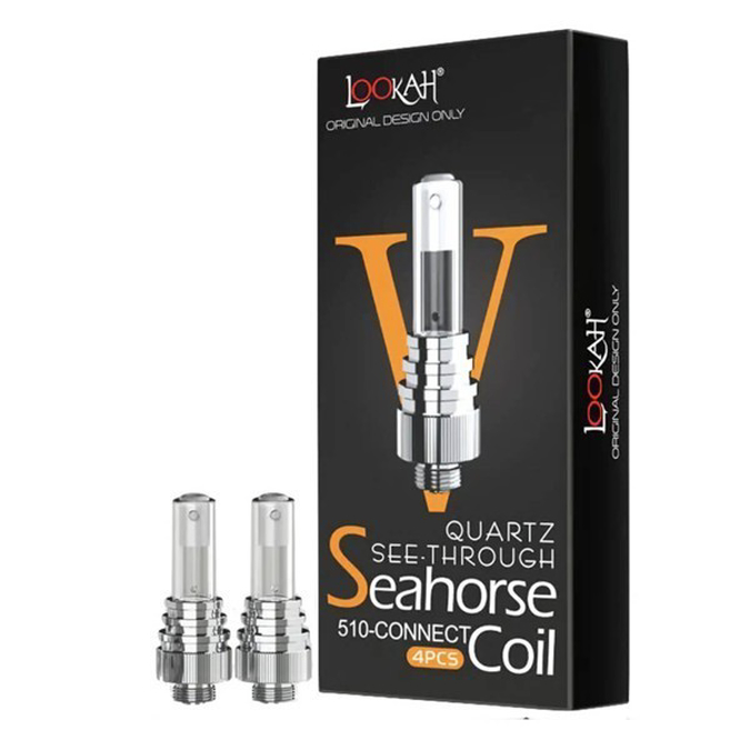 Picture of LOOKAH SEAHORSE 510 CONNECT COIL 4CT - V QUARTZ SEE THROUGH