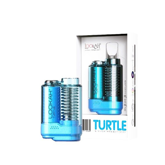 Picture of Lookah Turtle 400mAh 510 Thread Battery-Blue