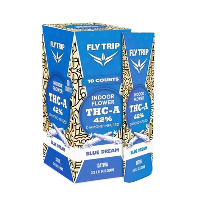 Picture of FLY TRIP TCH-A PREROLL 4.5GM 3CT - BLUE DREAM