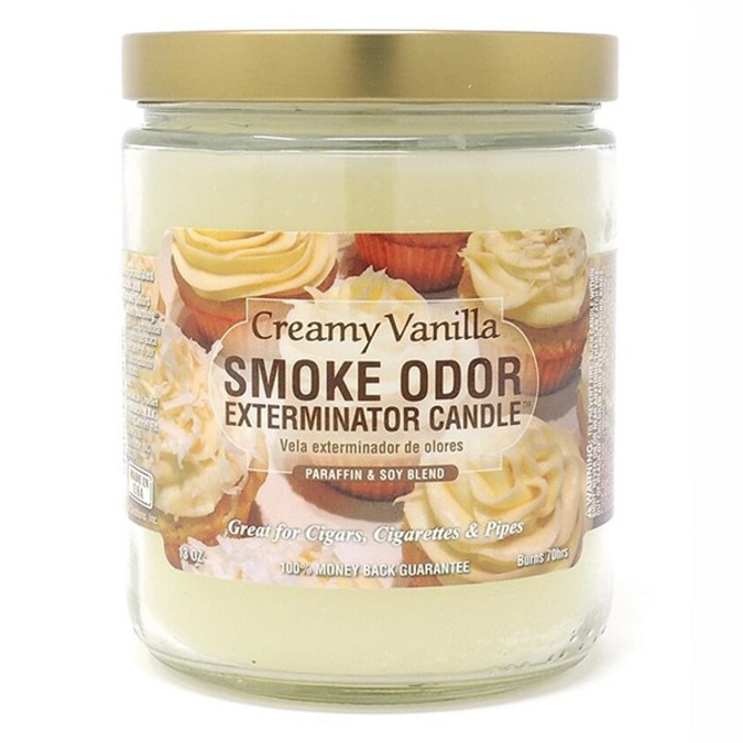 Picture of SMOKE ODOR EXTERMINATOR CANDLE - CREAMY VANILLA