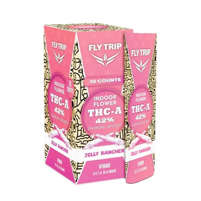 Picture of FLY TRIP TCH-A PREROLL 4.5GM 3CT - JELLY RANCHER