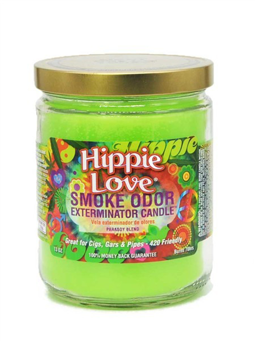 Picture of SMOKE ODOR EXTERMINATOR CANDLE - HIPPIE LOVE