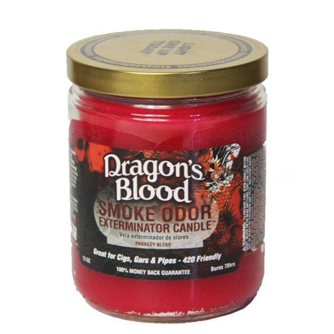 Picture of SMOKE ODOR EXTERMINATOR CANDLE - DRAGONS BLOOD