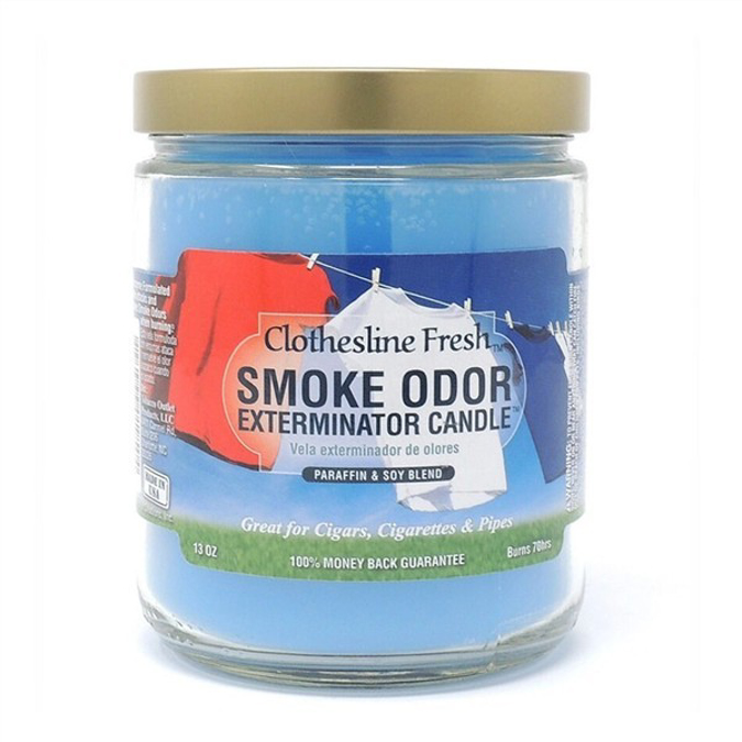 Picture of SMOKE ODOR EXTERMINATOR CANDLE- CLOTHESLINE FRESH