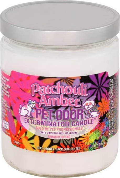 Picture of SMOKE ODOR EXTERMINATOR CANDLE - PATCHOULI AMBER