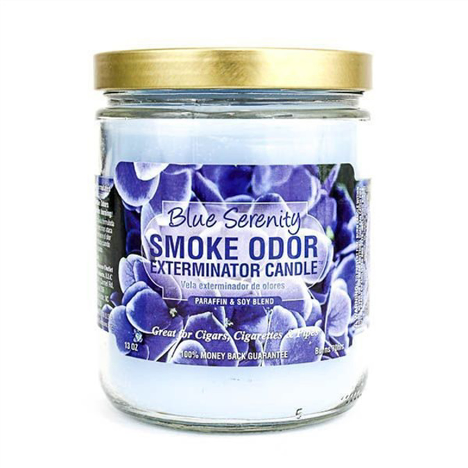 Picture of SMOKE ODOR EXTERMINATOR CANDLE - BLUE SERENITY