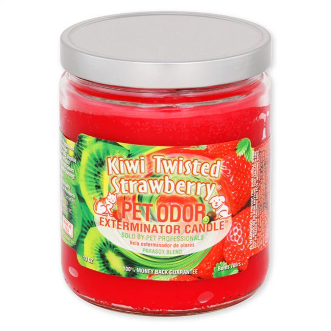 Picture of SMOKE ODOR EXTERMINATOR CANDLE - KIWI TWISTED STRAWBERRY