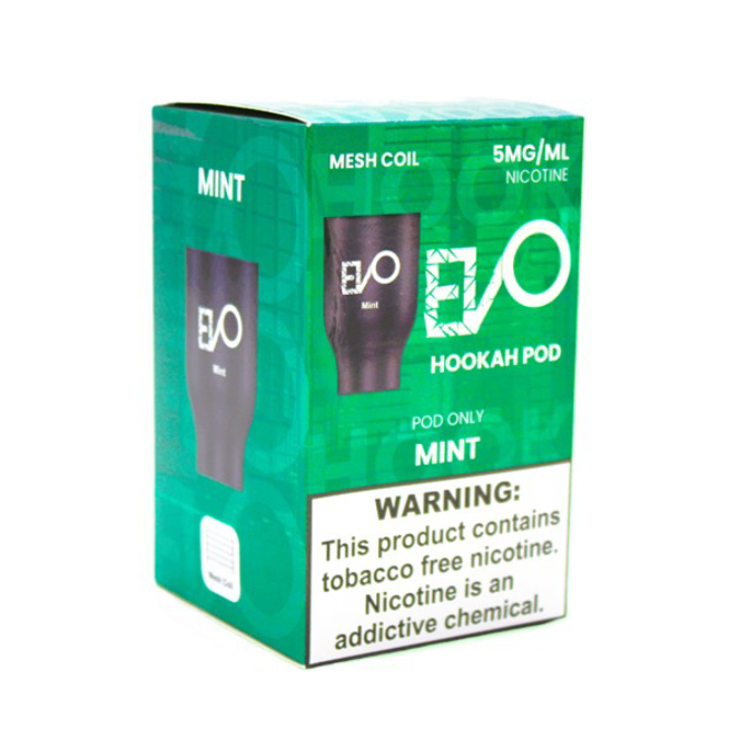Picture of Evo Hookah Pod Only 5mg/ml - Mint
