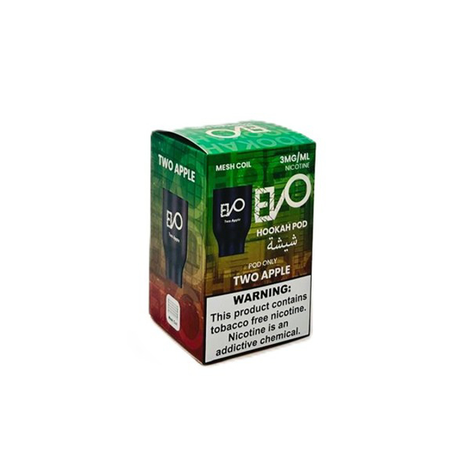 Picture of Evo Hookah Pod Only 3mg/ml - Two Apple