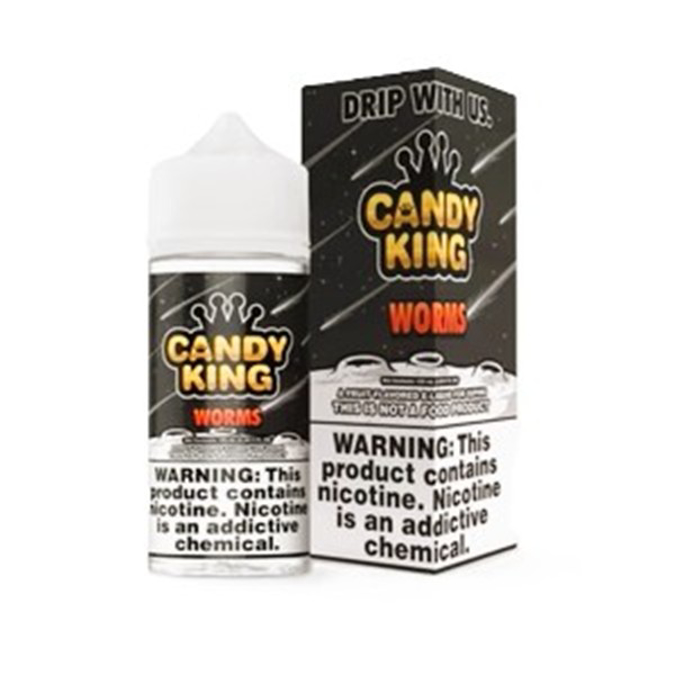 Picture of CANDY KING ELIQUID 3MG MIX 100ML  WORMS