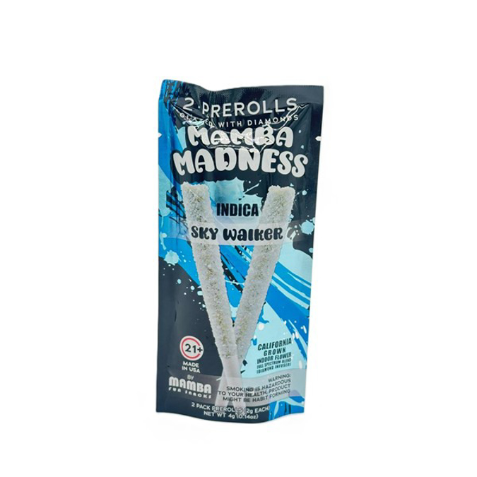 Picture of MAMBA MADNESS PREROLLS 2GM 2CT - SKY WALKER