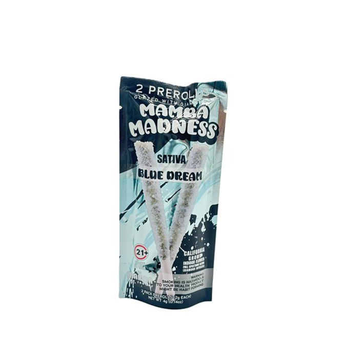 Picture of MAMBA MADNESS PREROLLS 2GM 2CT - BLUE DREAM