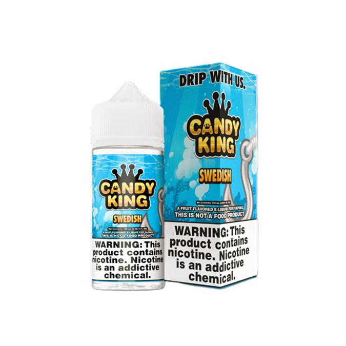 Picture of CANDY KING ELIQUID 6MG MIX 100ML SWEDISH