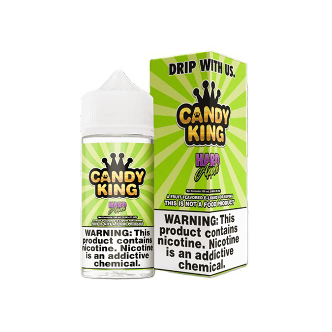 Picture of CANDY KING ELIQUID 0MG MIX 100ML HARD APPLE