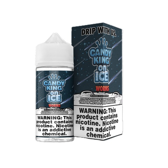 Picture of CANDY KING ELIQUID 0MG MIX 100MLWORMS