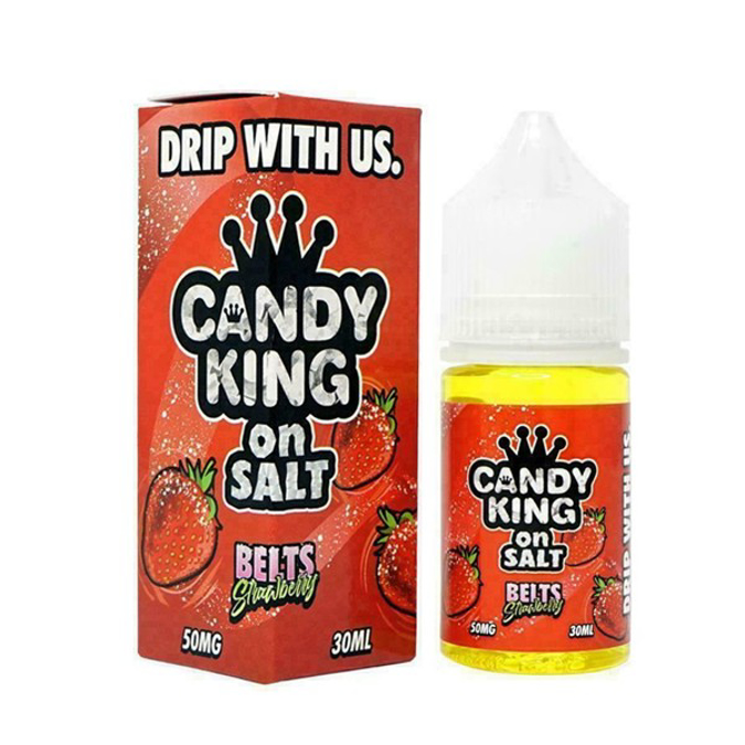 Picture of CANDY KING SALT 50MG BELTS STRAWBERRY