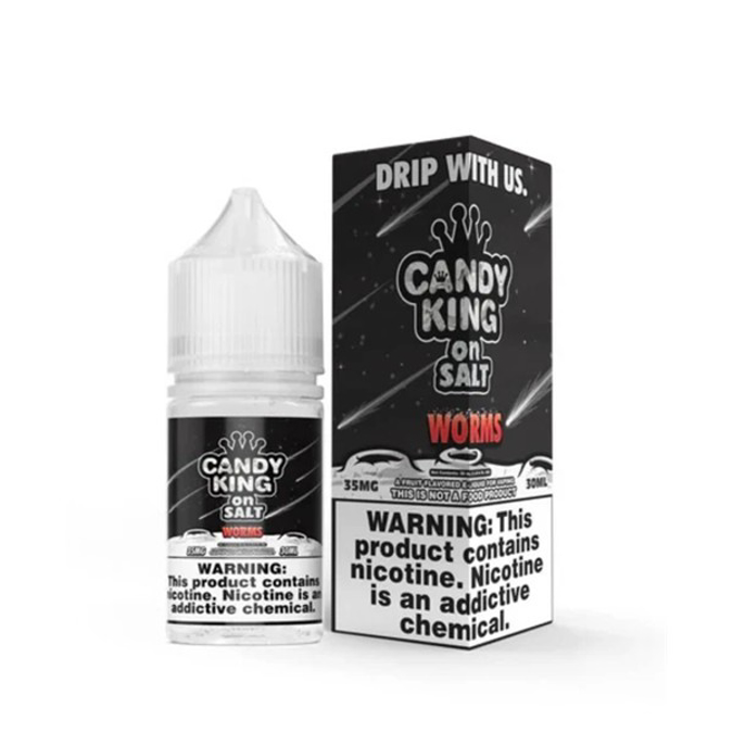 Picture of CANDY KING SALT 35MG  WORMS