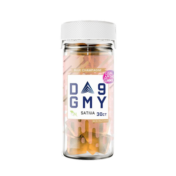 Picture of Gmy D9 Gummies Jar 30ct - Blue Champagne 