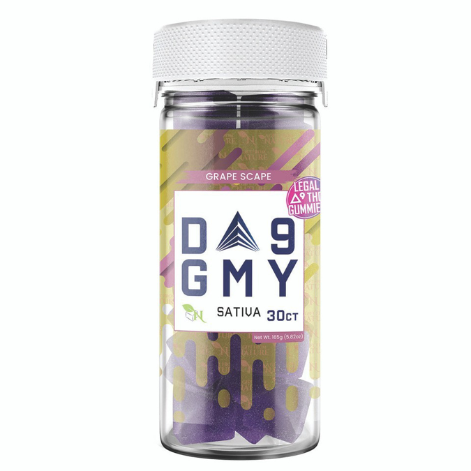Picture of Gmy D9 Gummies Jar 30ct - Grape Escape 