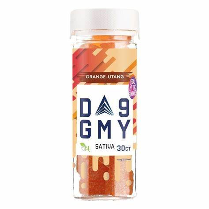 Picture of Gmy D9 Gummies Jar 30ct - Orange-utang
