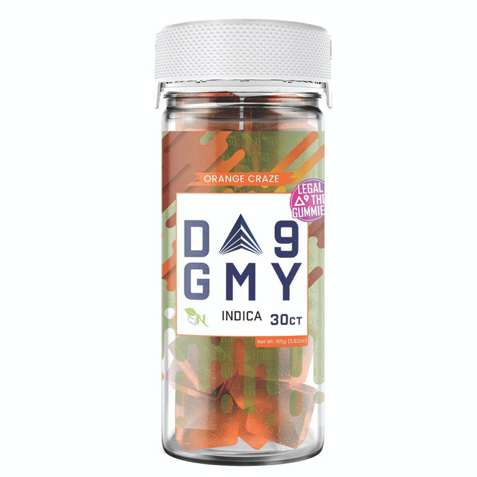 Picture of Gmy D9 Gummies Jar 30ct - Orange Craze 