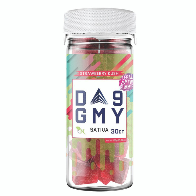 Picture of Gmy D9 Gummies Jar 30ct - Strawberry Kush 
