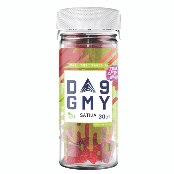 Picture of Gmy D9 Gummies Jar 30ct - Watermelon Gelato