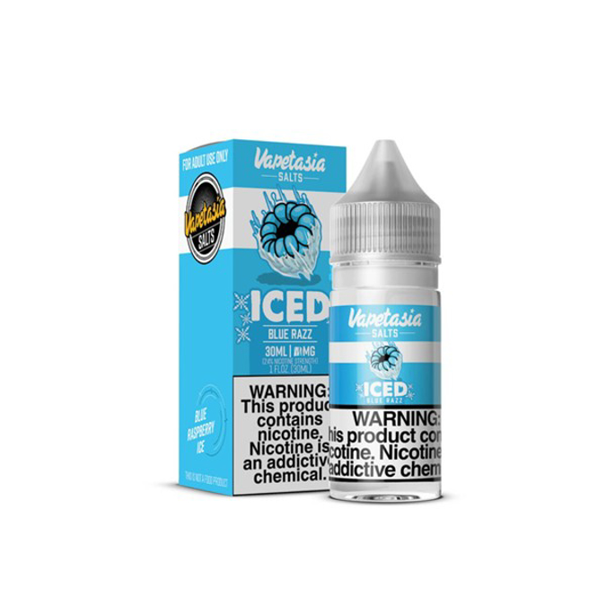 Picture of VAPETASIA KILLER FRUITS E-LIQUID 30ML 48MG - ICED BLUE RAZZ