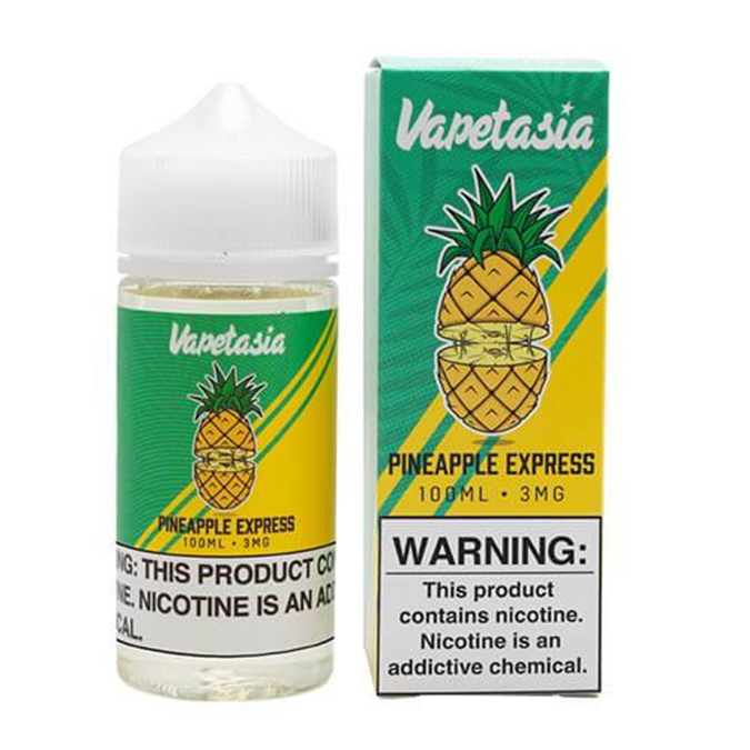 Picture of VAPETASIA E-JUICE 100ML 3MG - PINEAPPLE EXPRESS