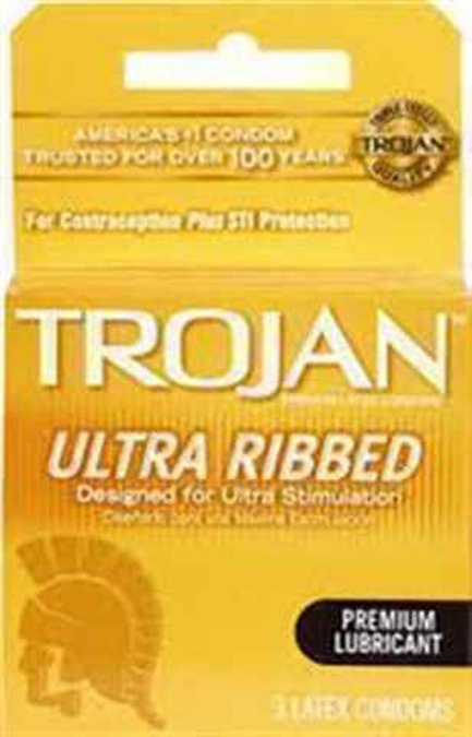 Picture of TROJAN ULTRA RIBBED 6CT