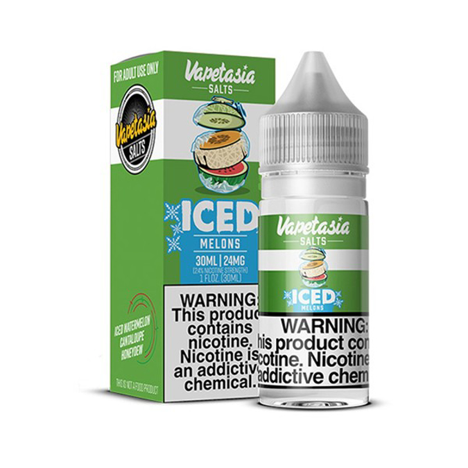 Picture of VAPETASIA KILLER FRUITS E-LIQUID 30ML 24MG ICED MELONS