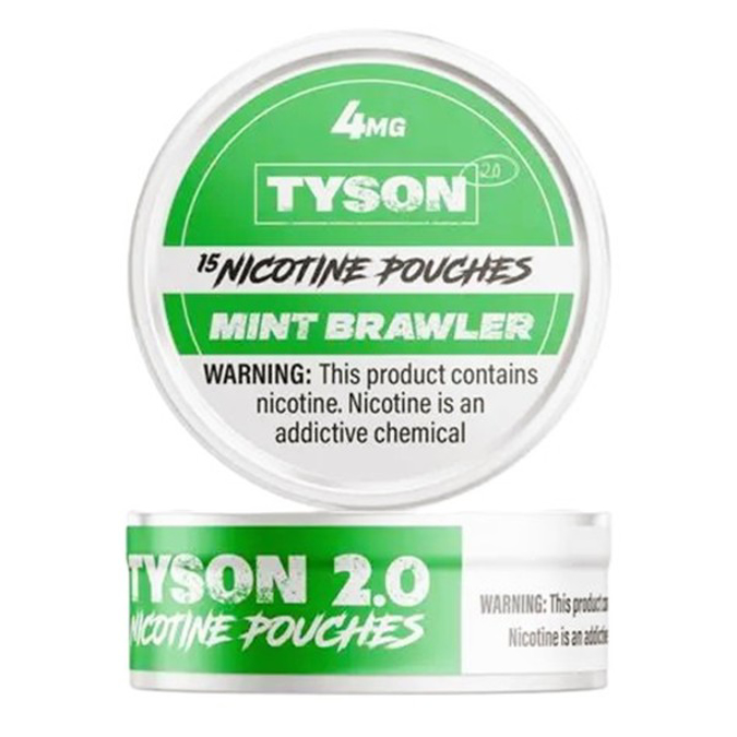 Picture of TYSON NICOTINE POUCHES 4GM BOX - MINT BRAWLER