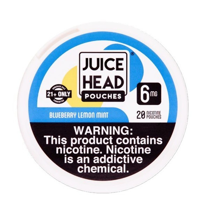 Picture of JUICE HEAD NICOTINE POUCHES 6MG 5PK - BLUEBERRY LEMON MINT