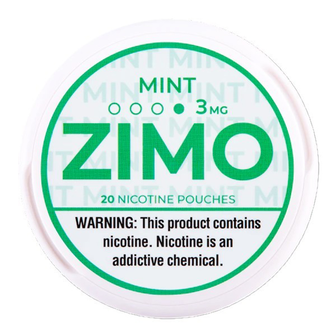 Picture of ZIMO NICOTINE POUCHES 3MG 5CT - MINT