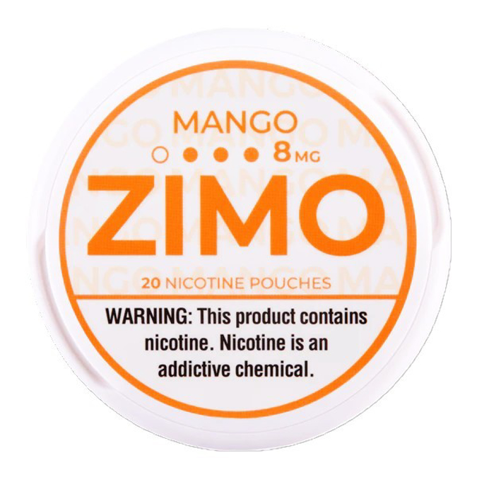 Picture of ZIMO NICOTINE POUCHES 8MG 5CT - MANGO
